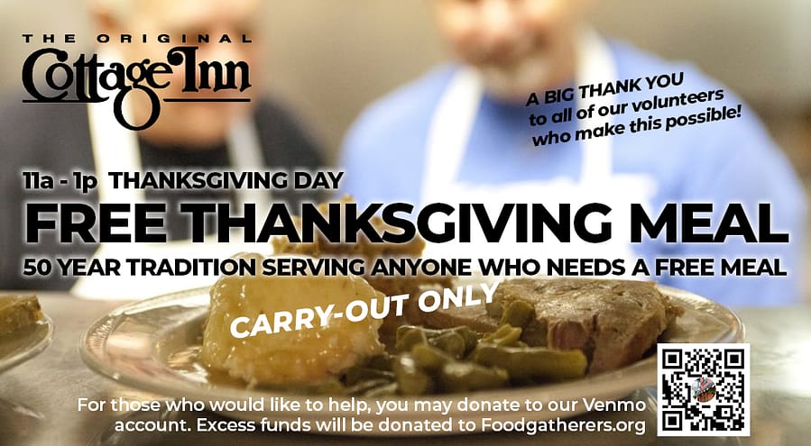 Annual FREE Thanksgiving Meal 2022